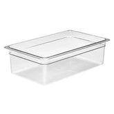 Olmecs Polycarbonate Clear PC 1/1 Full Size Food Pan-6 (53x32.5x15 Cms)